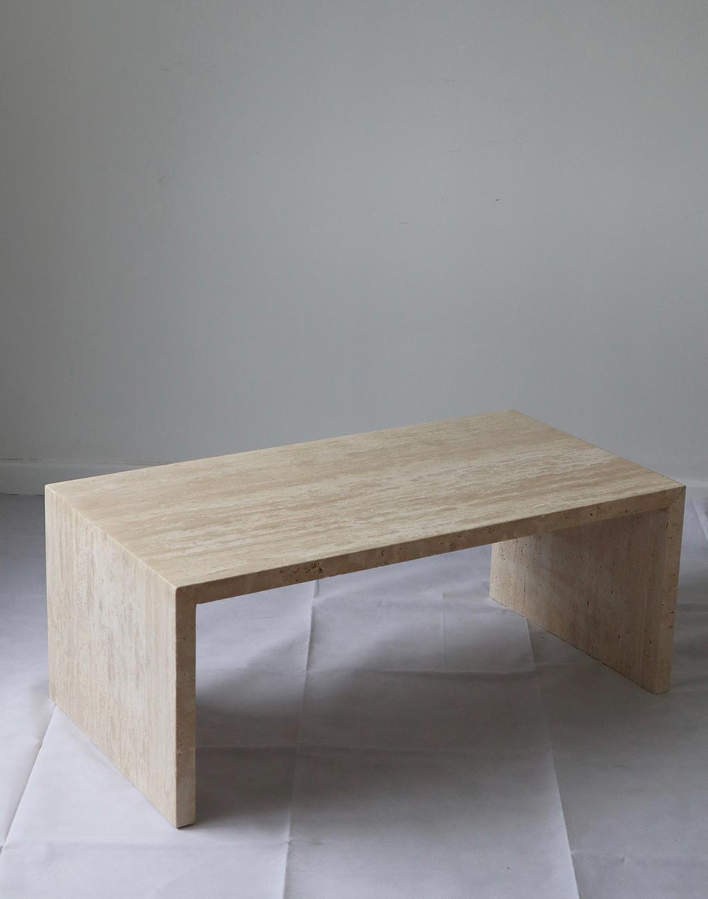 Handmade Travertine Stone Coffee Table