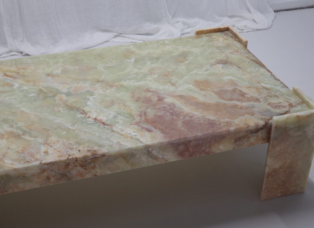 Handcrafted Natural Stone Onyx Coffee Table Australian Made